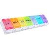 7 Day Pill Box Portable Storage Box Weekly Pill Box