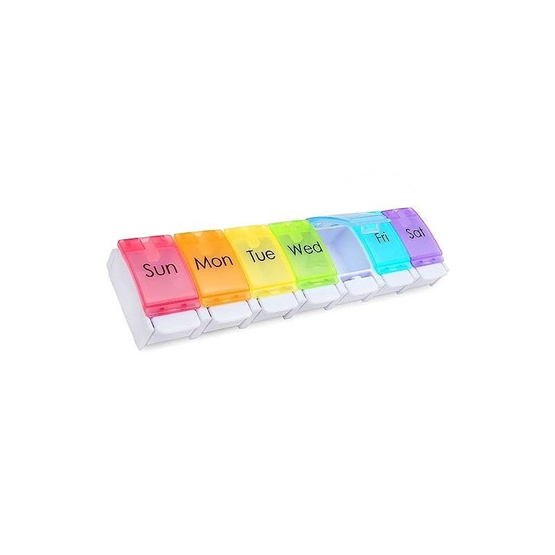 7 Day Pill Box Portable Storage Box Weekly Pill Box