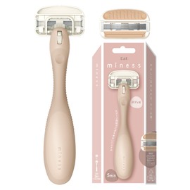 KAI miness Meines Razor for Body Women Replacement Blades 2 Included T-Shape Unwanted Hair 5 Blades GA0130