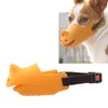 Dog Silicone Mouth Cover Bite and Bark Prevention Breathable Adjustable