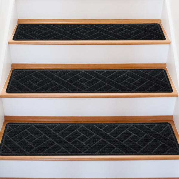 OXKVPVF 15 Pack 8 "X 30" Non-Slip Carpet Stair Treads