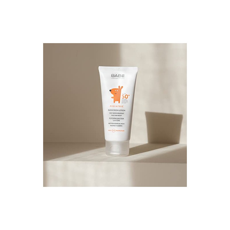 Protector Solar Pediátrico BABÉ Fotoprotector Loción SPF 50 de 100ml
