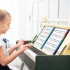 Music Folder for Sheet Music A4, Choir Folder, Black, 40