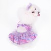 CuteBone One Piece Dog Bikini Swimsuit Dress - Puppy Bathing