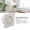 Fdit 4 Inch Wall Mounted Exhaust Fan, ABS Ventilation Fan,