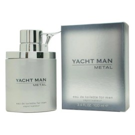 Myrurgia Yacht Man Metal by Myrurgia for Men Eau de Toilette Spray 3.4 oz