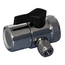 Universal Tap Adapter for Connecting to the Tap Including Double Thread Adapter - Water Filter Kitchen Filter Osmosis System Reverse Osmosis Quick Connection Connector Aquarium Filter Osmosis