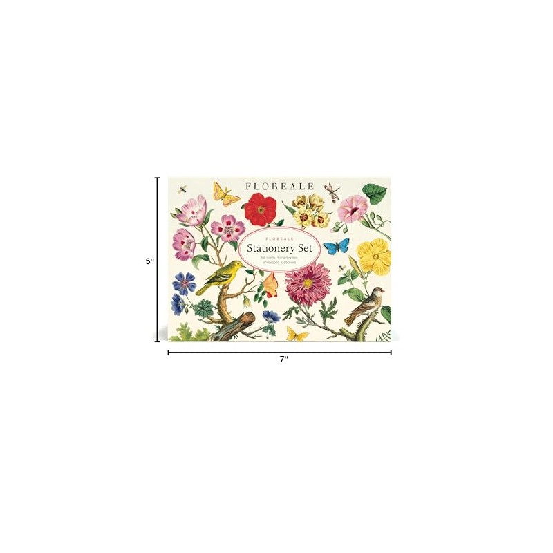 Set de papelería Cavallini, Floreale (SS/FLOR)