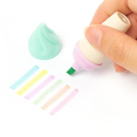 Artbox Ice Cream Cone Highlighter Set / 아트박스 아이스크림콘 형광펜세트