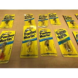 Panther Martin 4PMBRK-U Nature Series Fishing Lure, Brook Trout Undressed Finish