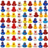 72 Pack Patriotic Rubber Ducks Bulk - 250th Anniversary 4th