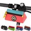 Vortika Bike Handlebar Bag,Kids Bicycle Front Basket Pack,Waterproof Bikes Bag,Small