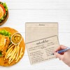 KTFNOMES 100 Count 4x6 Rustic Kraft Recipe Cards for Newlyweds