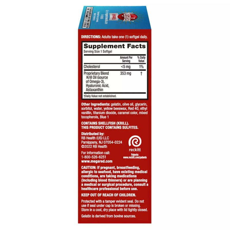 Schiff MegaRed Superior Joint Care, 60 Softgels