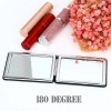 YTZJ Direct Compact Vanity Mirror for Men, Black, Travel Makeup