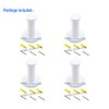 NELXULAS Classic White Stainless Steel Single Super Heavy Duty Wall