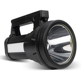 ERAY Rechargeable Spotlight, 10800mAH 15000Lumens Handheld Spotlight Flashlight High Lumens, IPX4 Waterproof, 6 Modes USB Torch for Camping Hiking Emergency Power Outage