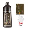 CAFÉ- Shampoo Tinte Instantáneo Para Cabello, Castaño, Con Extracto de
