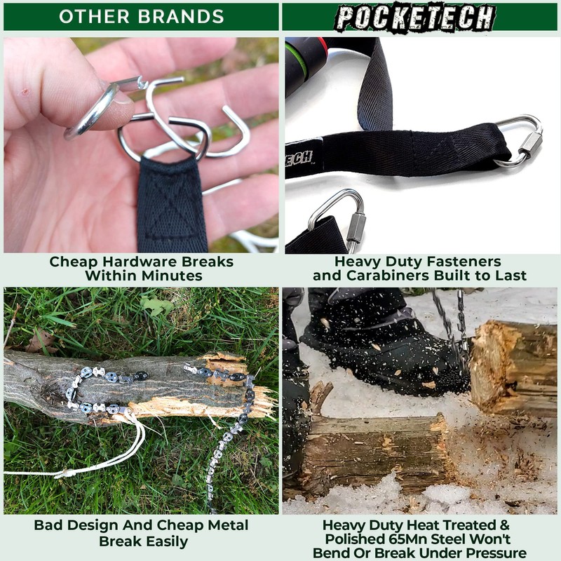 The Pocketech’s Hyperion Kit:48 Inch Long High Limb Hand Chain