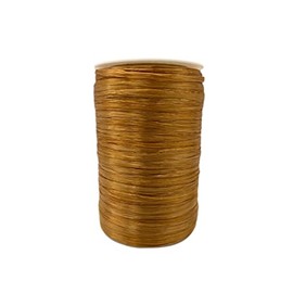 Shiny Gold Raffia Ribbon - 1/4 ''x 100 yd - Home Projects - Gift Packaging - Party Decor - Natural Farms