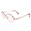 Genuine Vintage Gold Frame Womens Bifocal Reader Oval 1.00 Reading