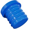 76mm / 3 inch Blue Plastic Blanking End Cap Bung