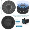 AISITIN Solar Power Bird Bath Fountain Pump Upgrade 1.5W Solar