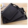 Plastic Tray with Handles, 3 Pack Plastic Tray with Handles