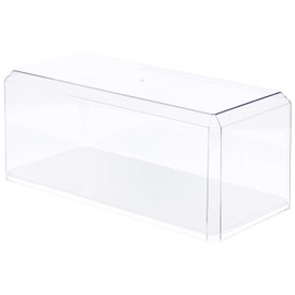 Pioneer Plastics 576CD Clear Plastic Display Case for Large 1:18 Scale Cars (Mirrored), 15.5" W x 7" D x 6" H (Mailer Box)