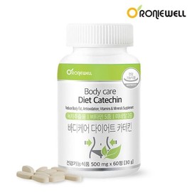 (NS홈쇼핑)로니웰 바디케어  카테킨 60정 (1개월분)30924145 (NS Homeshopping) Ronnie Well Body Care Catechin 60 Tablets (1 Month Supply)