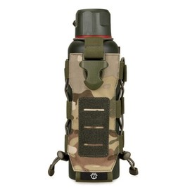 ACEXIER Tactical Molle Water Bottle Nylon Bag 0.3L-0.8L Canteen Cover Holster Travel Kettle Bag with Molle System