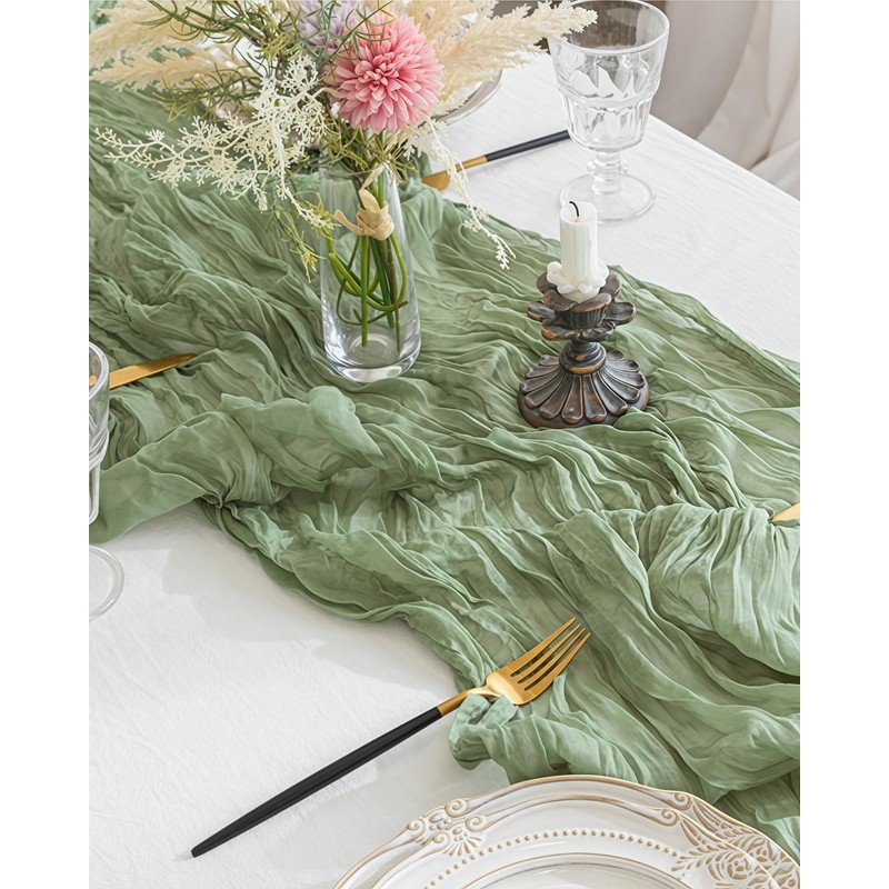 Cheese Table Runner Green Pack of 1