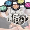 KCGANI 3 Pcs Stainless Steel Nail Art Equipment Cup Bowls,