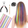 Children's Hair Strands, Colourful Hair Strands for Braiding and Cliping,