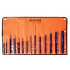 Groz 33001 Punch and Chisel Set, 14pc with Pouch