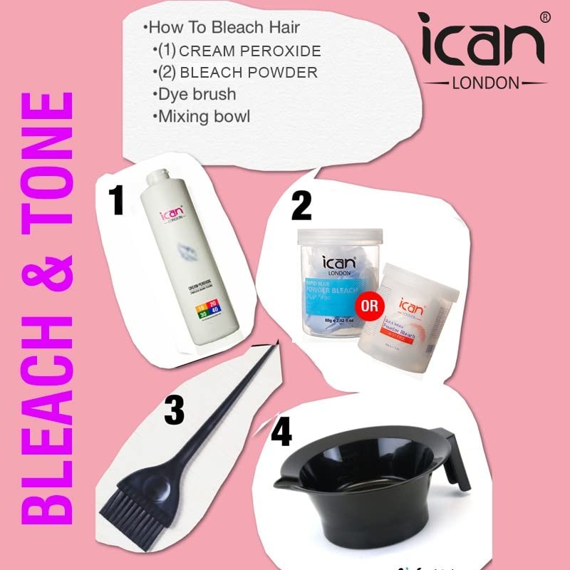 ICAN LONDON PROFESSIONAL CREAM PEROXIDE 40 VOL 12% 250 ML