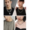 ChainsHouse 17.7 inches (45 cm), Hypoallergenic, Kihei Necklace, Men's, Popular,