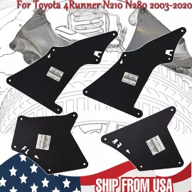 Unbranded x4 Splash Seals & Clips for Toyota 4Runner 2003-2020 Fender Liner Guards Apron