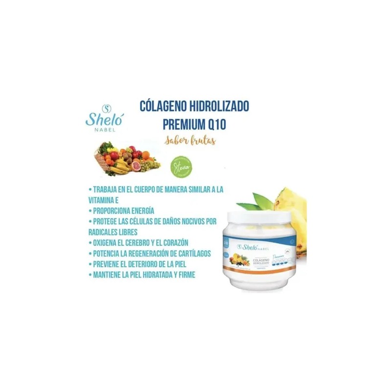 Colágeno Hidrolizado Premium Q10 Sheló Nabel