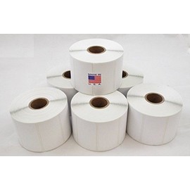 BESTeck 2.25"x1.25" Direct Thermal Labels for Thermal Printers, Perforations Between Labels, 1000 Per Roll, BPA Free, Strong Adhesive (1 Roll)