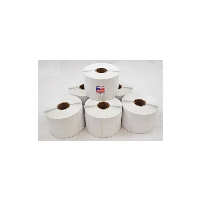 BESTeck 2.25"x1.25" Direct Thermal Labels for Thermal Printers, Perforations Between