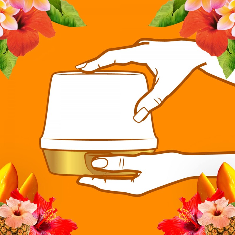 Glade® Aromatizante de ambiente en gel hawaiian breeze