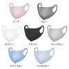 [ビクトリーロード] マスク 夏用 6枚セット 接触冷感 洗えるマスク UVカット 立体型 繰り返し使用可能 男女兼用