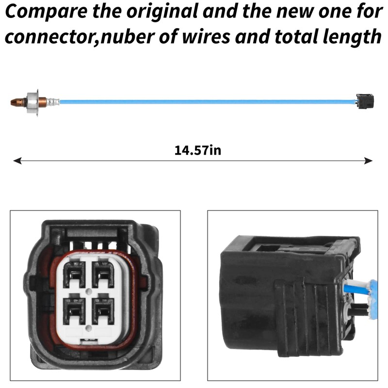 DOSKJOK Sensor de oxígeno O2 234-9119 compatible con Accord 2008-2012