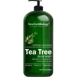 Antifungal Tea Tree Oil Body Wash â€" HUGE 16 OZ â€" 100% Pure & Natural - Extra Strength Professional Grade - Helps Soothe Toenail Fungus, Athlete Foot, Body Itch, Jock Itch & Eczema