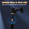 EVRBUL Upgraded Stainless Steel Top Wind Trailer Jack Crank Handle