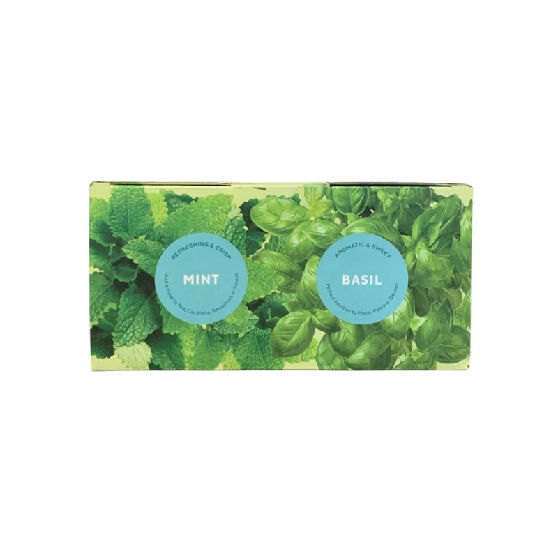 Modern Sprout’s Organic Herb Grow Kit (2 PACK) (Basil and
