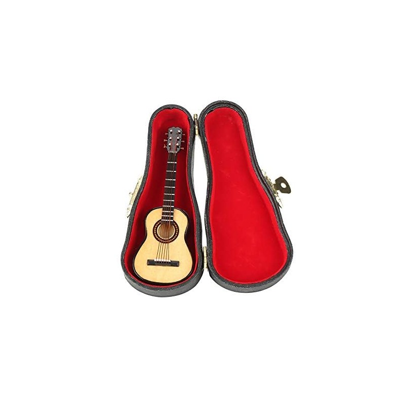 Hilitand Miniature Guitar for Guitar. Mini Musical Ornaments Handmade Home