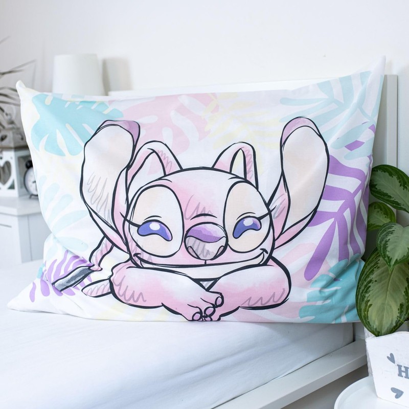 Stitch and Angel Leaves Bed Linen 140 x 200 cm