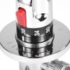 G1/2 Thermostatic Mixing Valve - Solid Brass Element - Hot/Cold